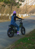 Strong Steel Frame Double Suspension Big Seat Fat Tire Sport Electric Fat Bike Beach Snow Ebike With Suspension Oil